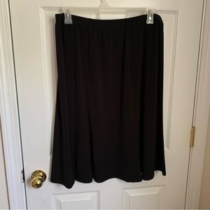 Valerie Steven’s Woman 1x black skirt